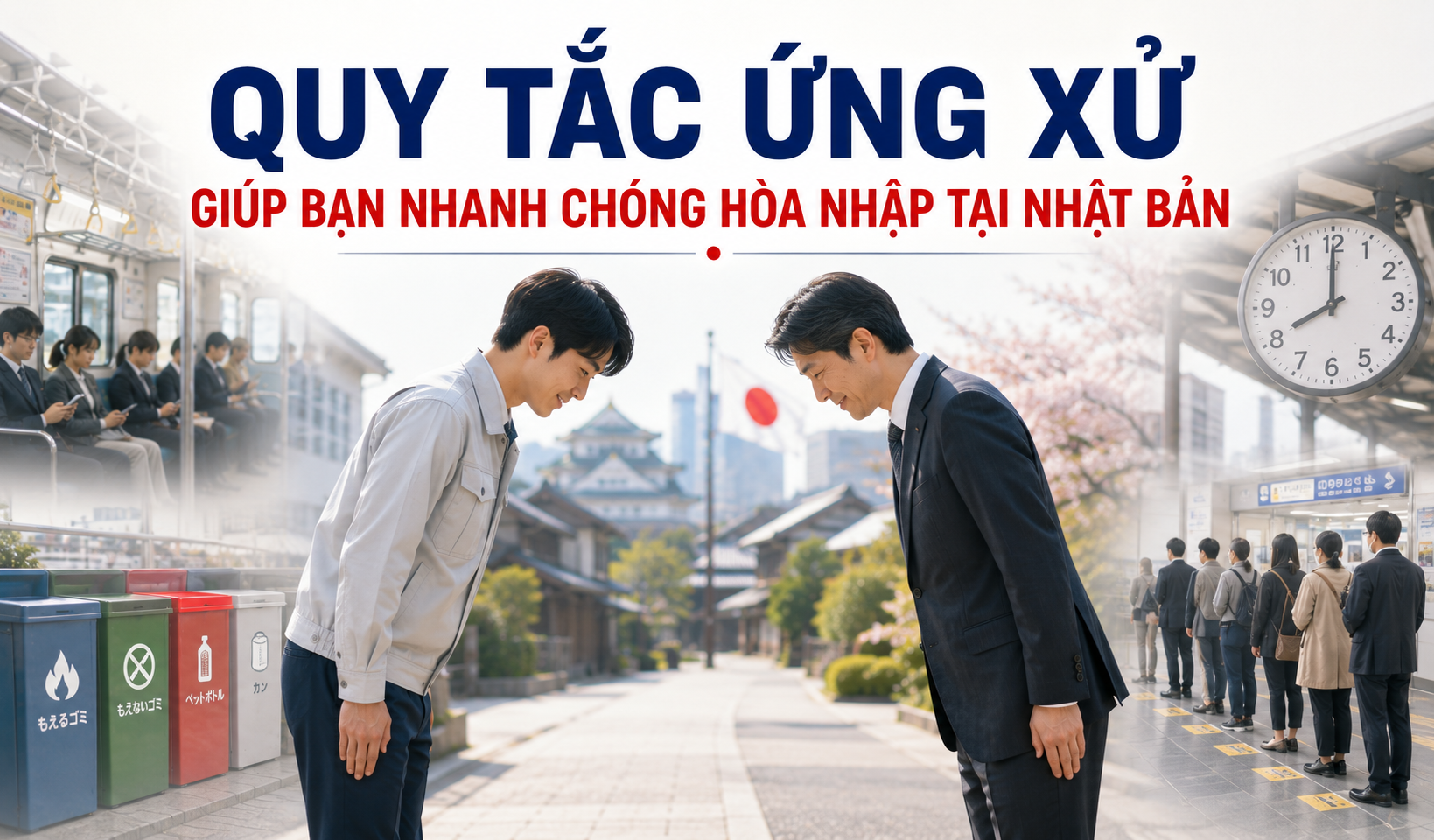 6 quy tắc giúp bạn sống tốt tại Nhật