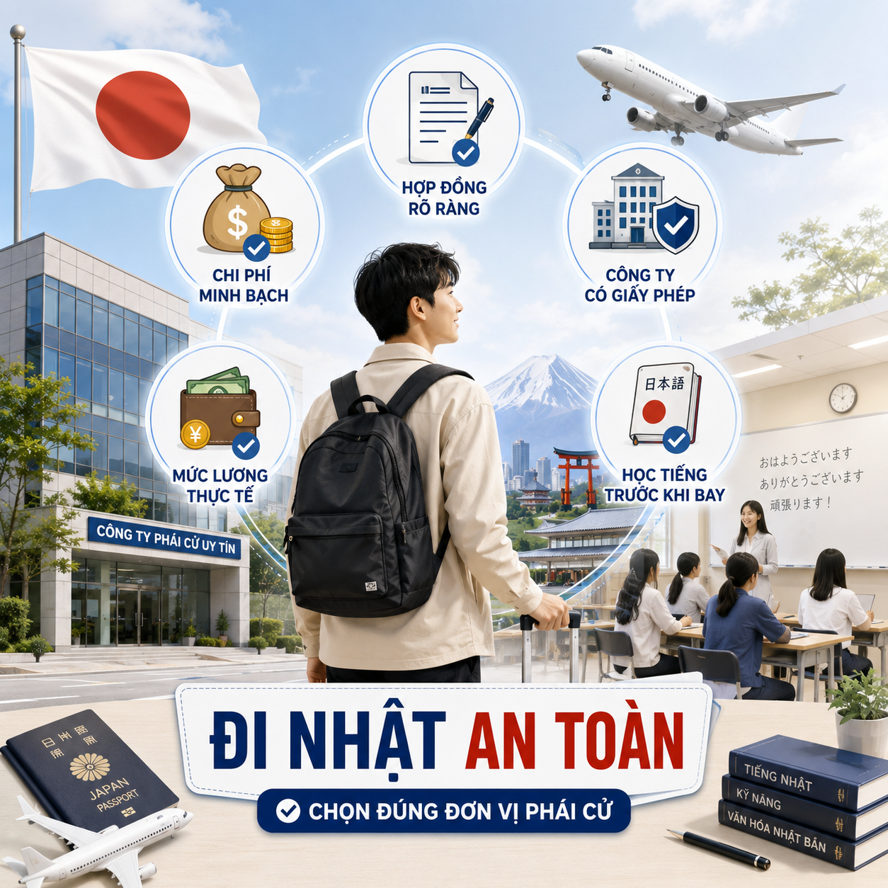 Lưu ý khi chọn đơn vị phái cử đi Nhật